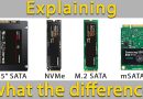 Explaining the Difference Between SSD NVMe and M2 SATA and mSATA